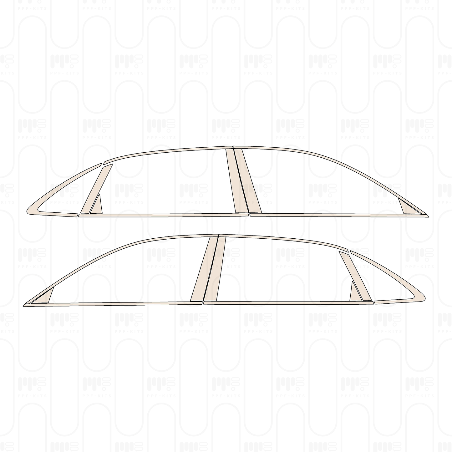 PPF prédécoupé Audi A4 A4L Sedan Base 2022