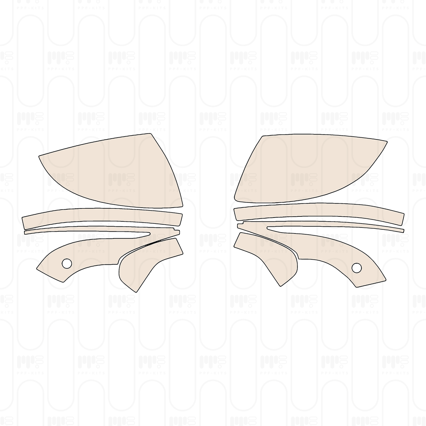 PPF prédécoupé Audi A8 S8 (for Europe) 2022