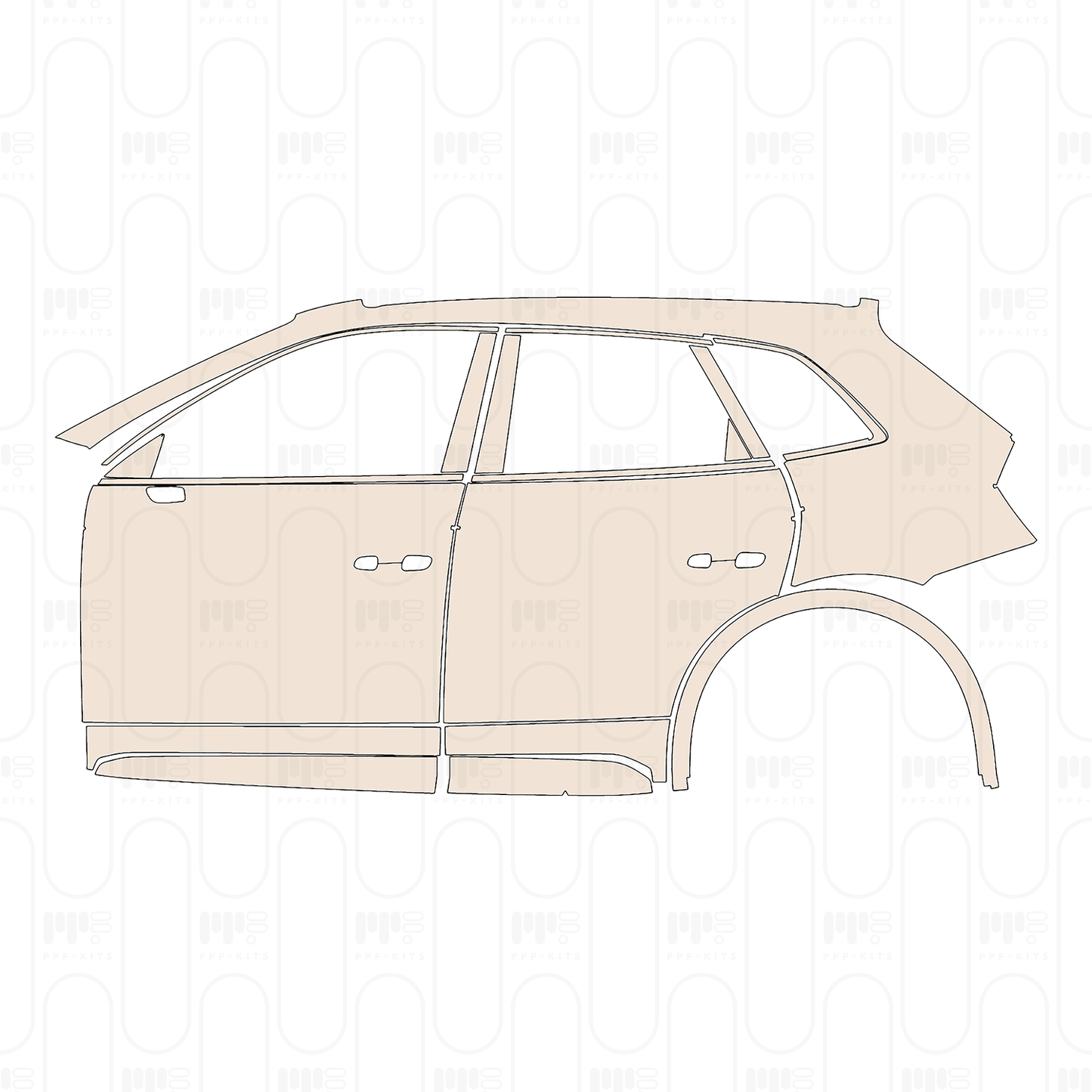 PPF prédécoupé Audi Q5 SQ5 2022