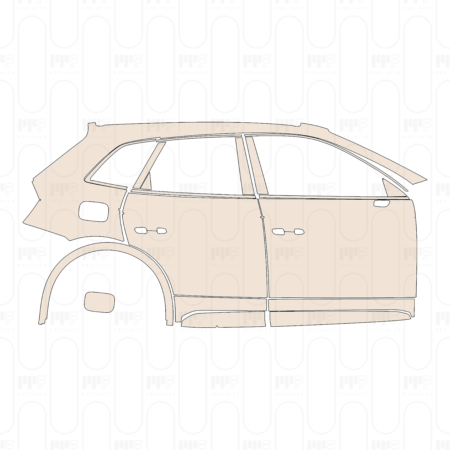 PPF prédécoupé Audi Q5 SQ5 2022