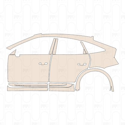 PPF prédécoupé Audi Q5 Sportback (Standard Wheelbase) 2022