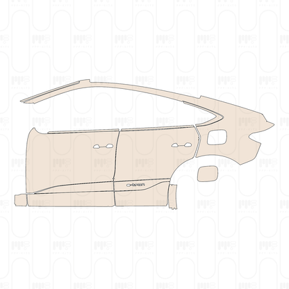 PPF prédécoupé Audi Q6 e-tron Sportback Base 2024