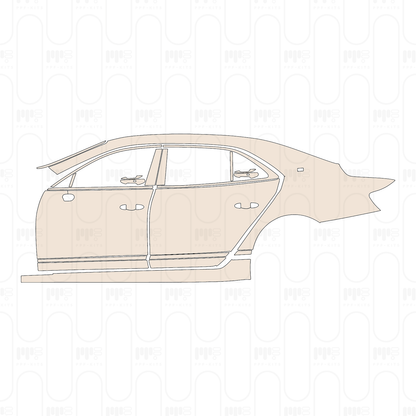 PPF prédécoupé Bentley Flying Spur W12 2022