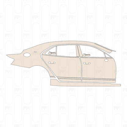 PPF prédécoupé Bentley Flying Spur W12 2022