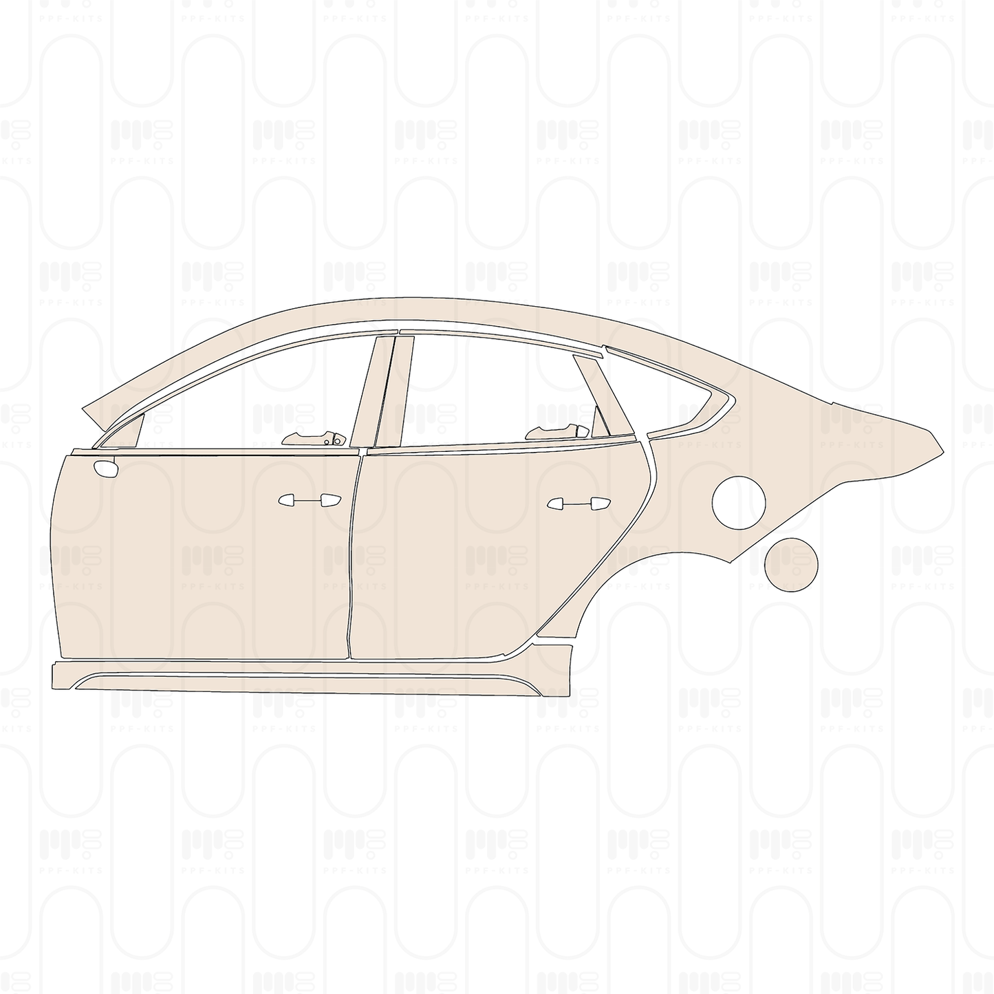 PPF prédécoupé BYD Chazor 2022