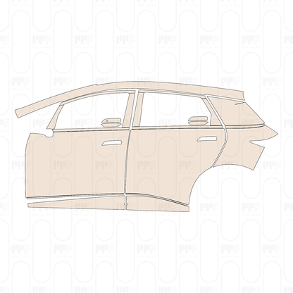 PPF prédécoupé BYD Dolphin (EU RHD) Base 2023