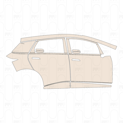 PPF prédécoupé BYD Dolphin (EU RHD) Base 2023