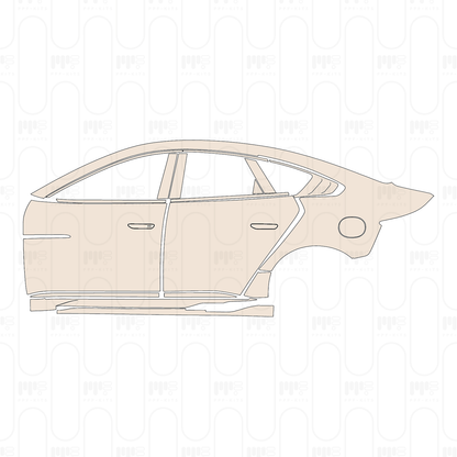 PPF prédécoupé BYD Han DM-i 2022