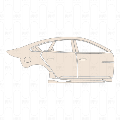 PPF prédécoupé BYD Han EV 2022