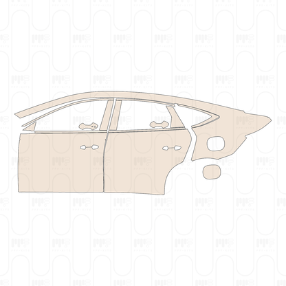PPF prédécoupé BYD Qin L DM-i Base 2024