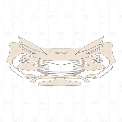 PPF prédécoupé BYD SEAL U DM-i 2024