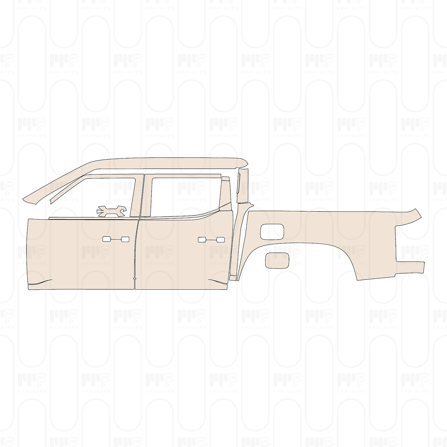 PPF prédécoupé BYD Shark 2024