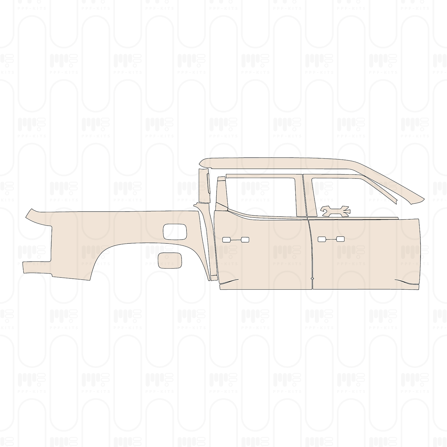 PPF prédécoupé BYD Shark 2024