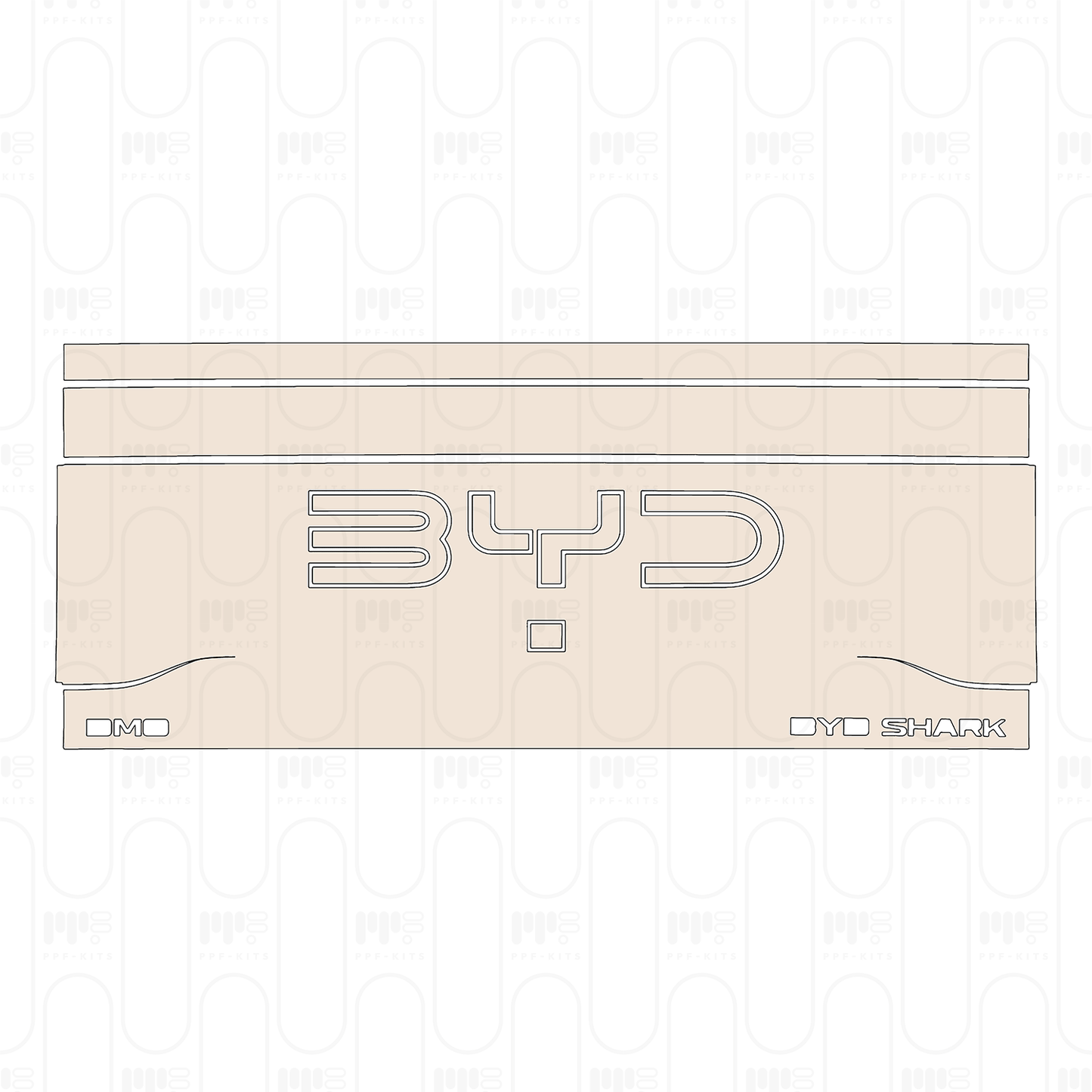 PPF prédécoupé BYD Shark 2024