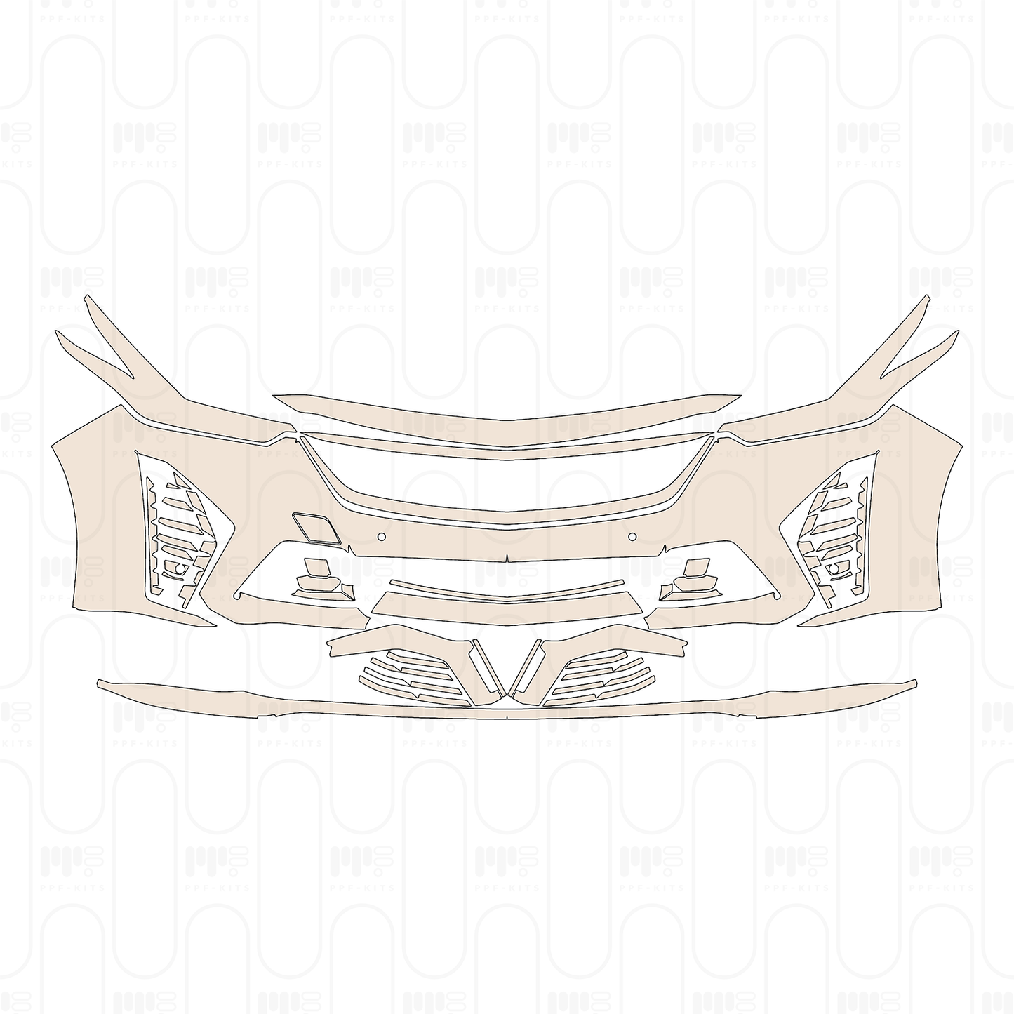 PPF prédécoupé Cadillac CT5 V-Series Blakwing 2022