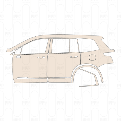 PPF prédécoupé Cadillac XT6 Sport 2023