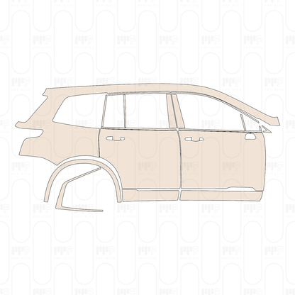 PPF prédécoupé Cadillac XT6 Sport 2023