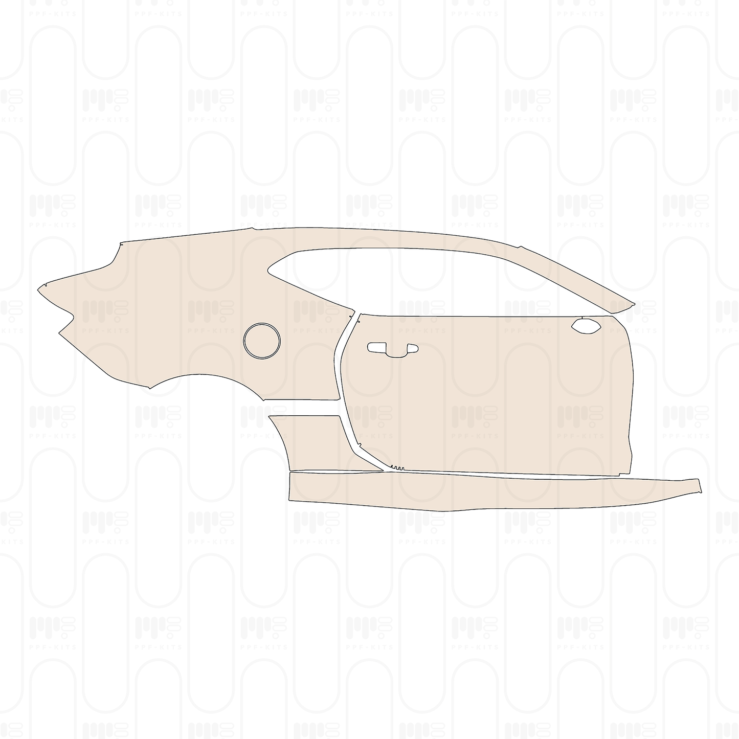 PPF prédécoupé Chevrolet Camaro ZL1 Coupe 2022