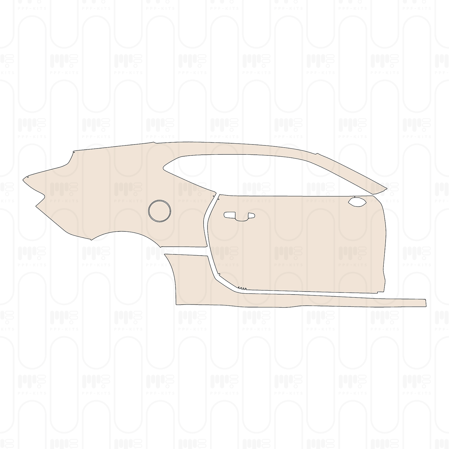 PPF prédécoupé Chevrolet Camaro SS Coupe 2022