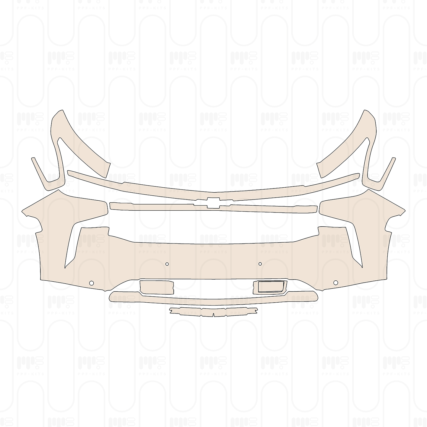 PPF prédécoupé Chevrolet Suburban Premier 2023