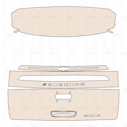 PPF prédécoupé Chevrolet Suburban Premier 2023