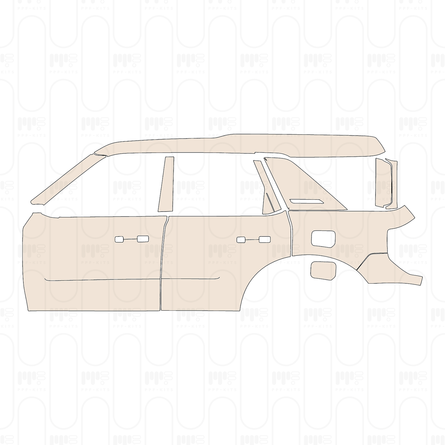 PPF prédécoupé Ford Bronco Sport Badlands 2022