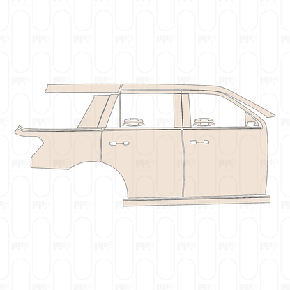 PPF prédécoupé Ford Expedition Standard Wheelbase Platinum 2022
