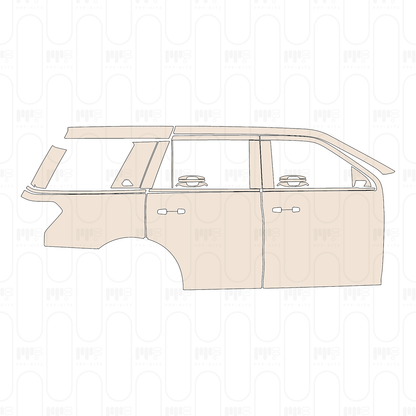 PPF prédécoupé Ford Expedition Standard Wheelbase Timberline 2022