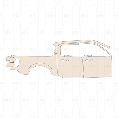 PPF prédécoupé Ford Maverick LARIAT 2022