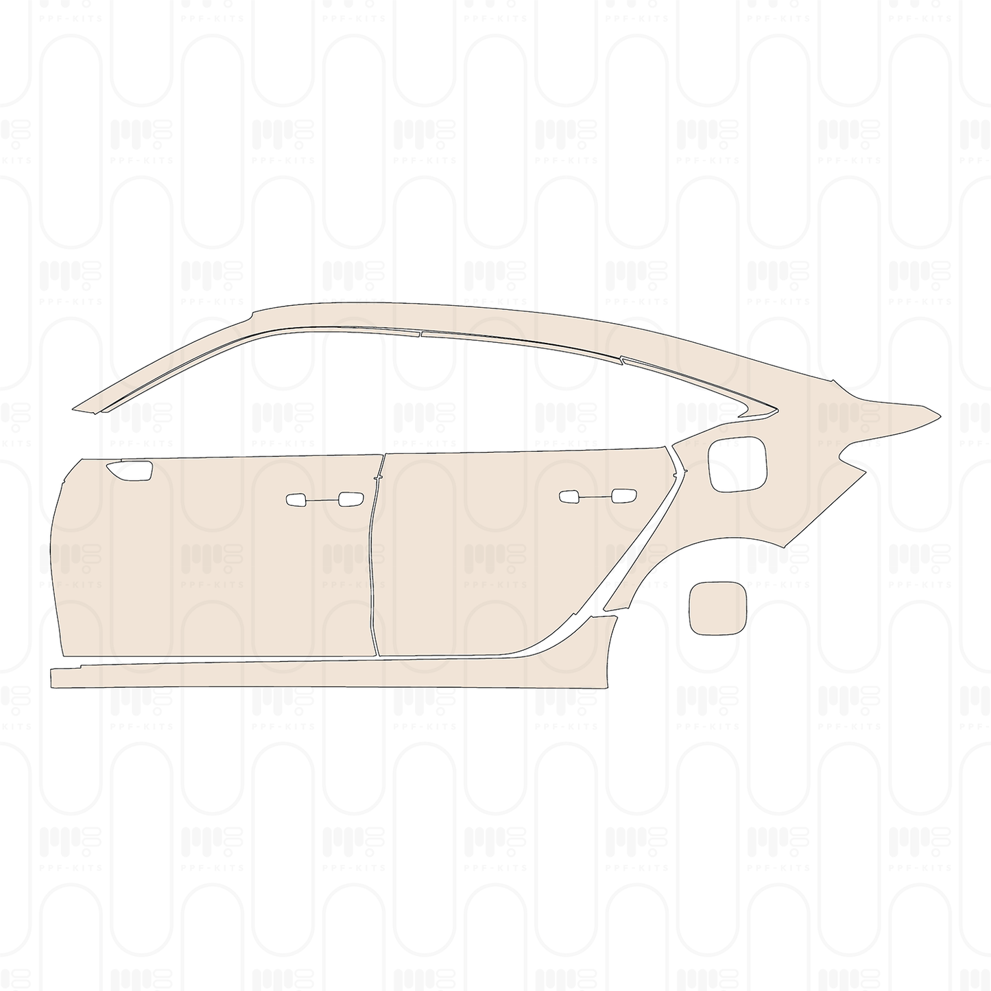 PPF prédécoupé Honda Civic Sedan Base 2022
