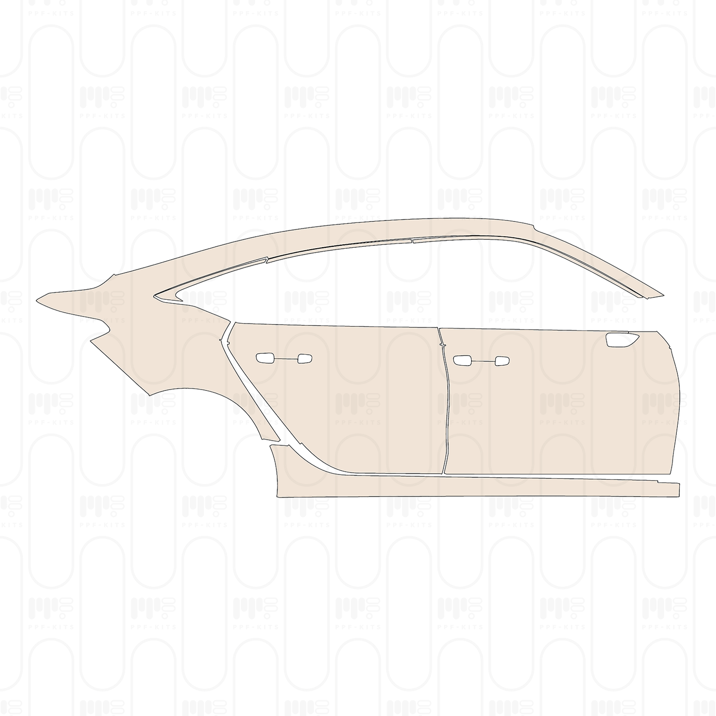 PPF prédécoupé Honda Civic Sedan Base 2022