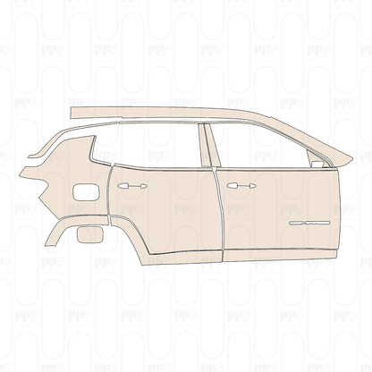 PPF prédécoupé JEEP Compass Limited 2022