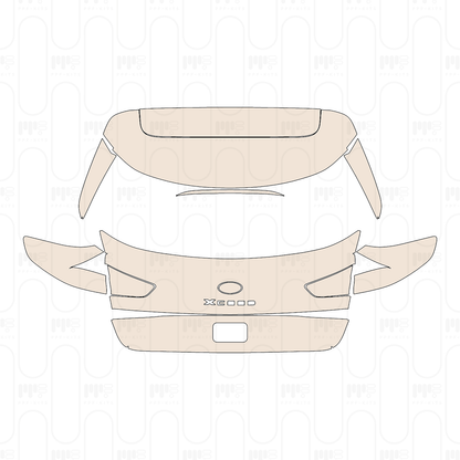 PPF prédécoupé KIA Xceed (EU) Base 2022