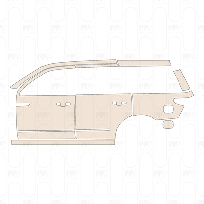PPF prédécoupé Lincoln Navigator Standard Wheelbase 2022