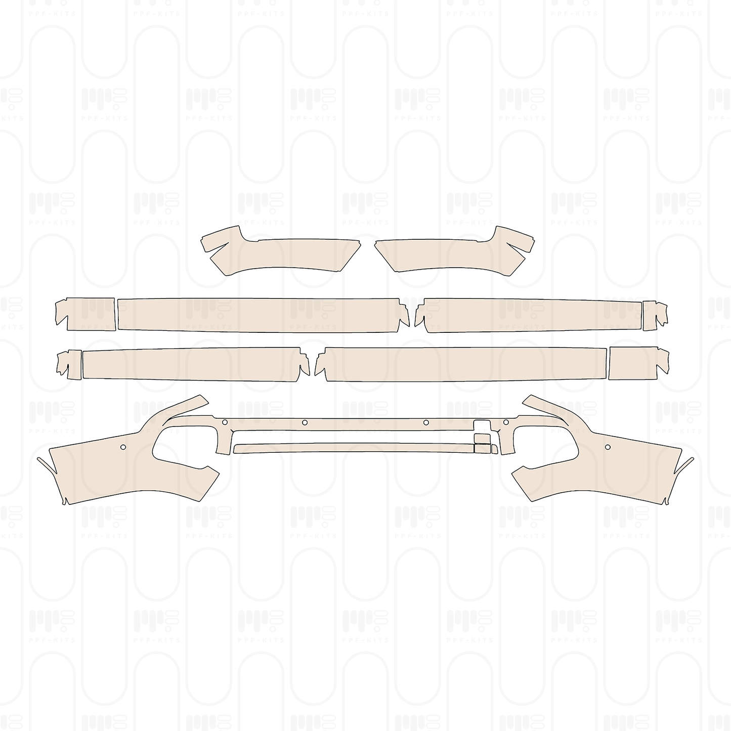 PPF prédécoupé Rolls-Royce Cullinan 2021