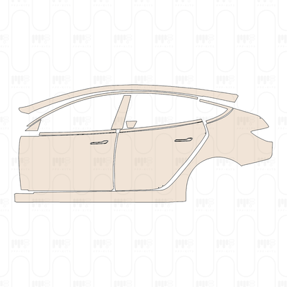 PPF prédécoupé Tesla Model 3 2023