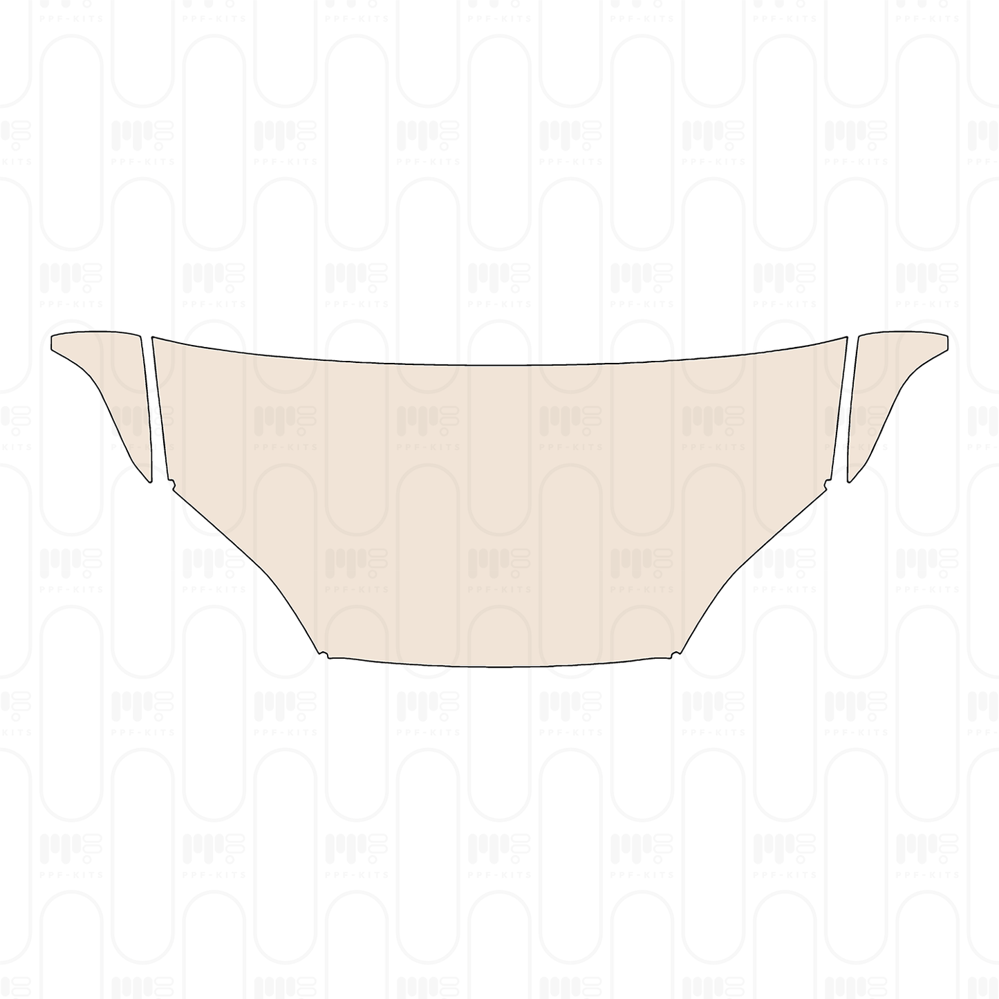 Pre-Cut PPF Tesla Model X Base 2023