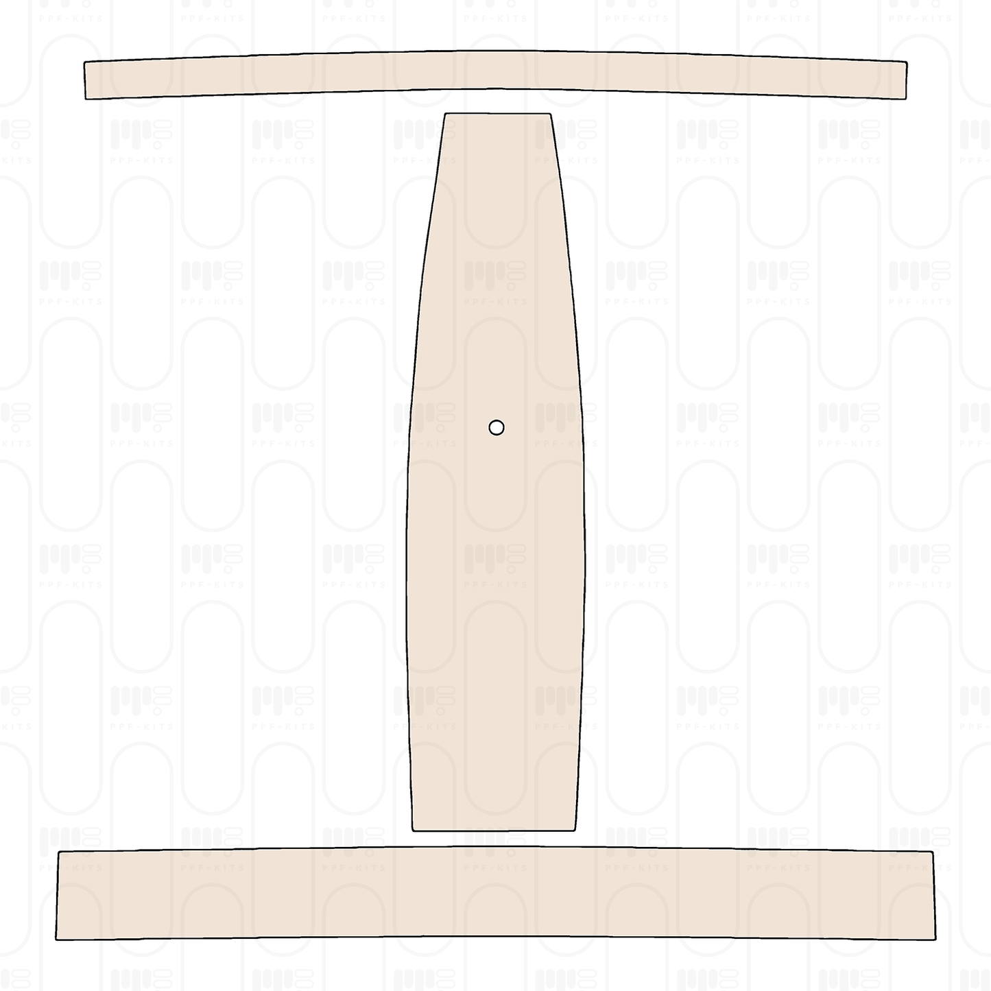 Pre-Cut PPF Tesla Model X Base 2023