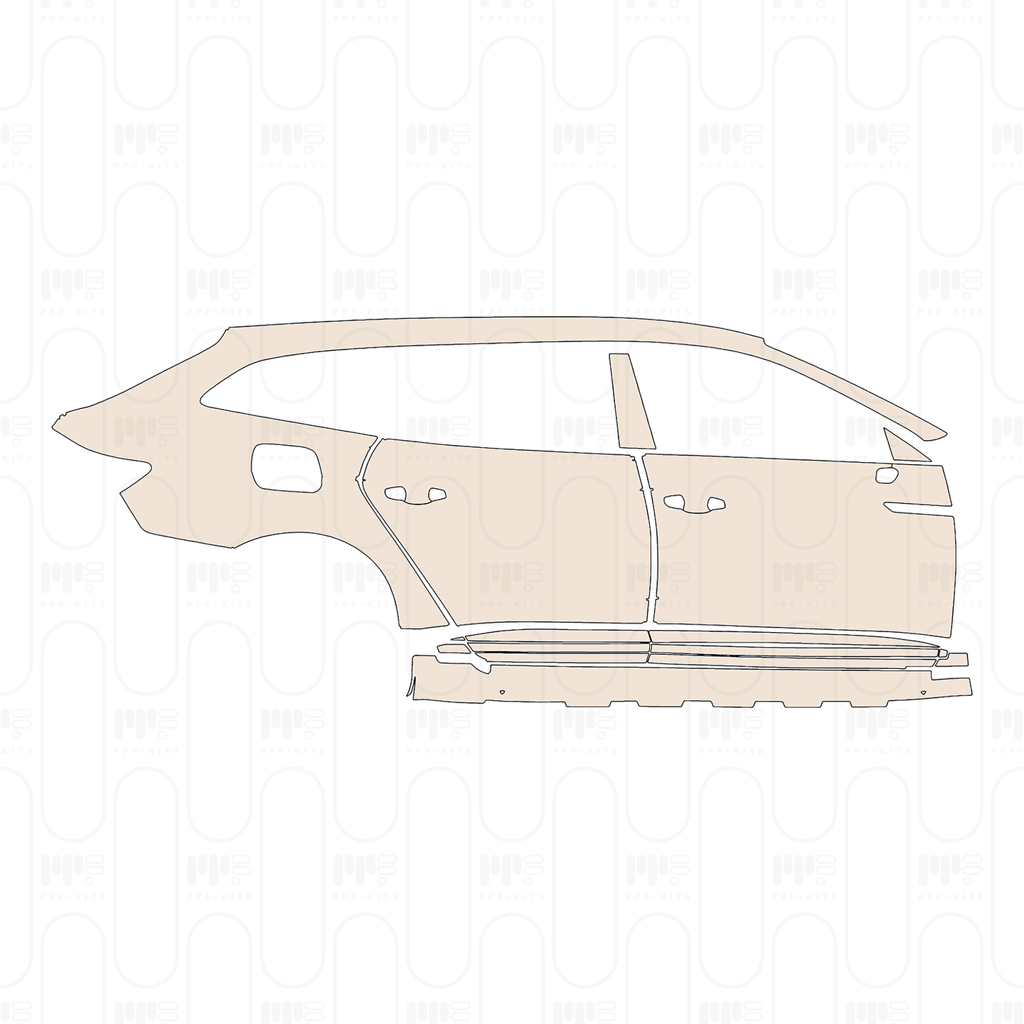 PPF prédécoupé Volkswagen Arteon Shooting Brake R 2023