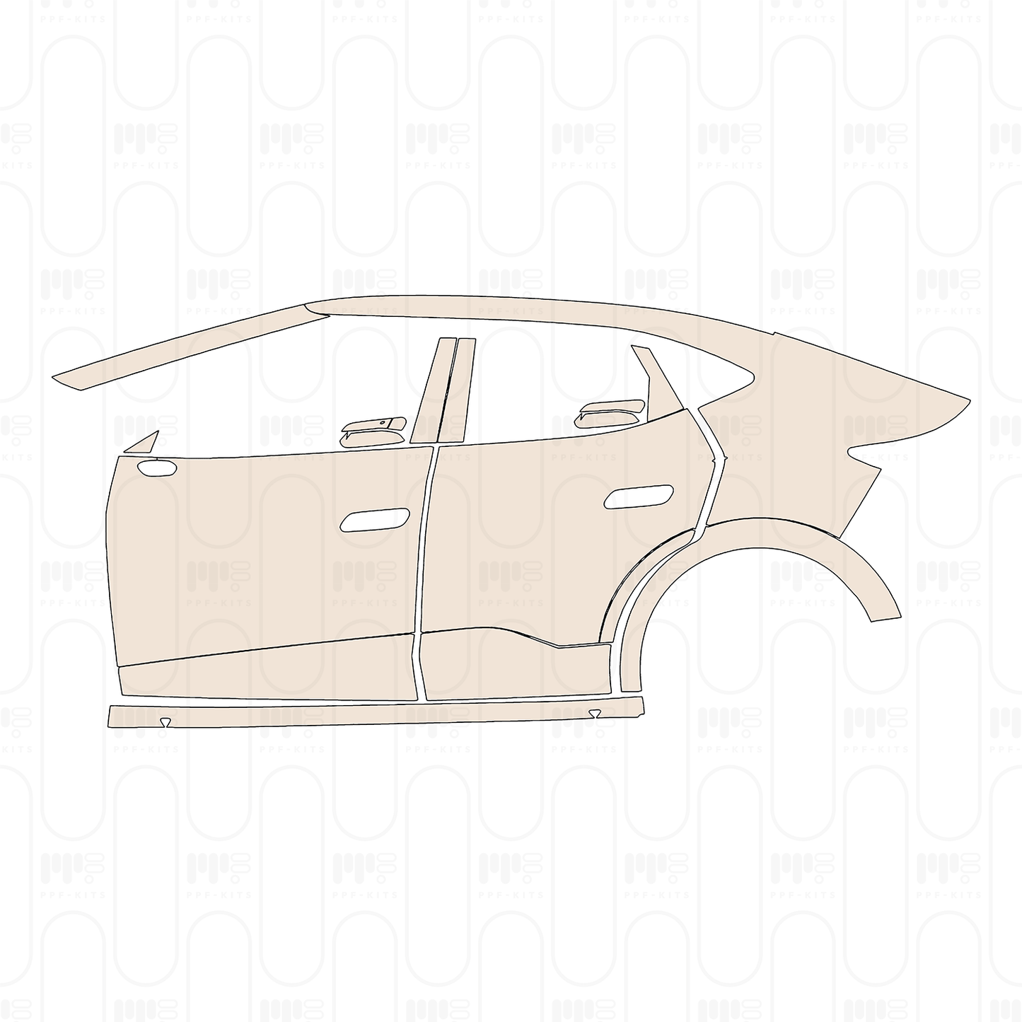 PPF prédécoupé Volkswagen ID.UNYX 2024