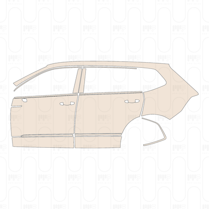 PPF prédécoupé Volkswagen Tiguan L R-Line 2023