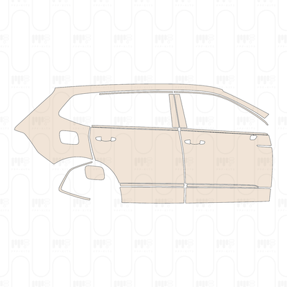 PPF prédécoupé Volkswagen Tiguan L R-Line 2023