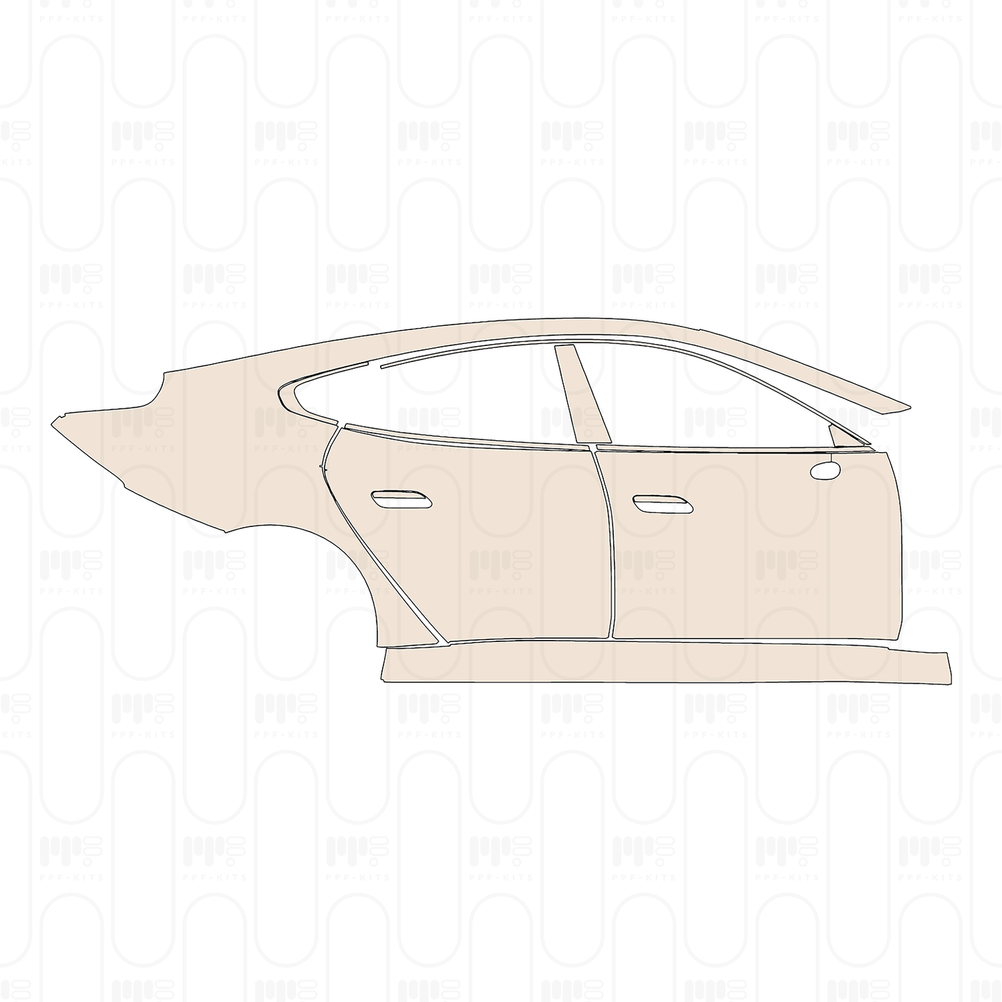 PPF prédécoupé Xiaomi SU7 2024