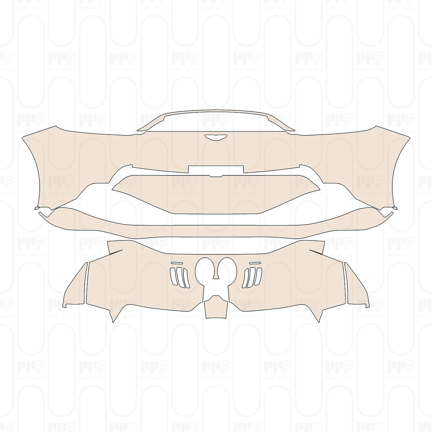 PPF prédécoupé Aston Martin SPEEDSTER V12 2021