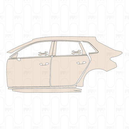 PPF prédécoupé Audi A3 Sportback S3 2022