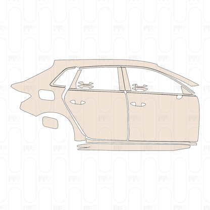PPF prédécoupé Audi A3 Sportback S3 2022