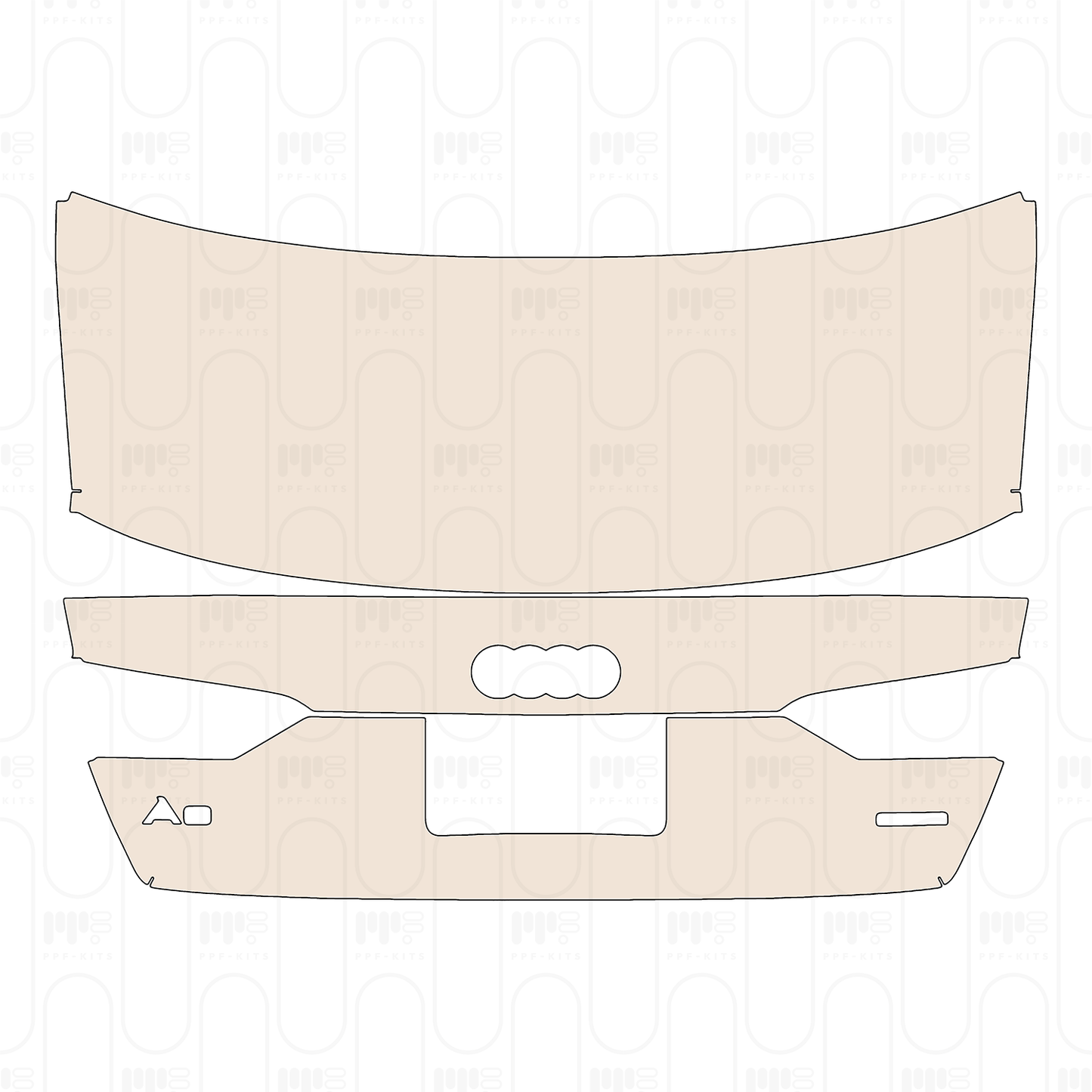 PPF prédécoupé Audi A6 Base 2022