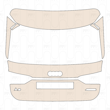 PPF prédécoupé Audi A6 Avant Base 2022