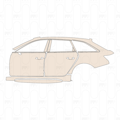 PPF prédécoupé Audi A6 RS6 Avant 2022