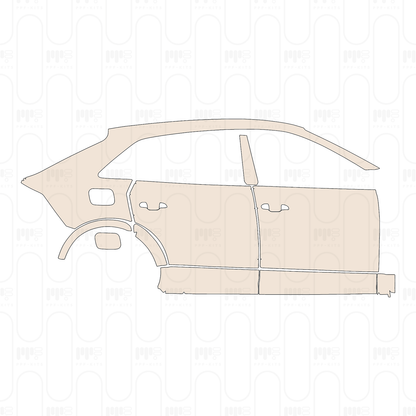 PPF prédécoupé Audi Q8 RS Q8 2023